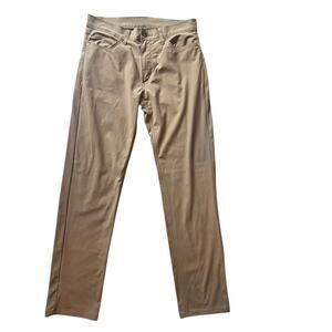 Levi Strauss Engineered for Movement 511 Slim Tech Pants Khaki sz 32X32 Levi's